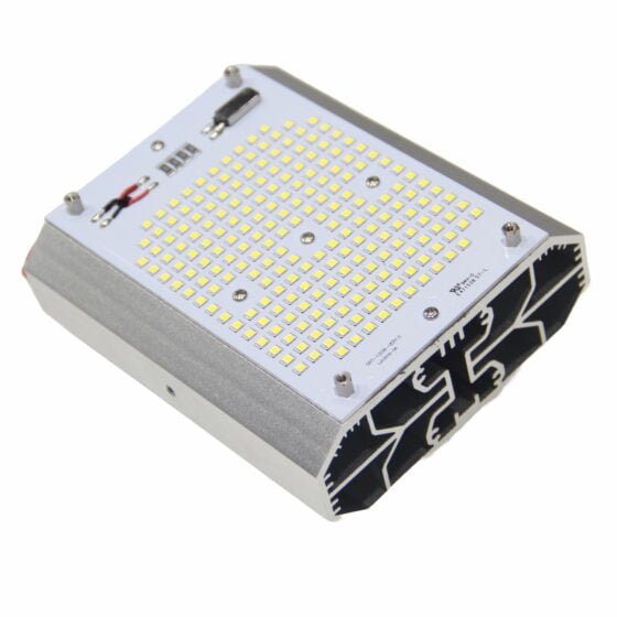 75 Watt Metal Halide LED Retrofit: product image showing cooling fins