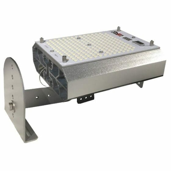 75 Watt Metal Halide LED Retrofit: angled view of LED module
