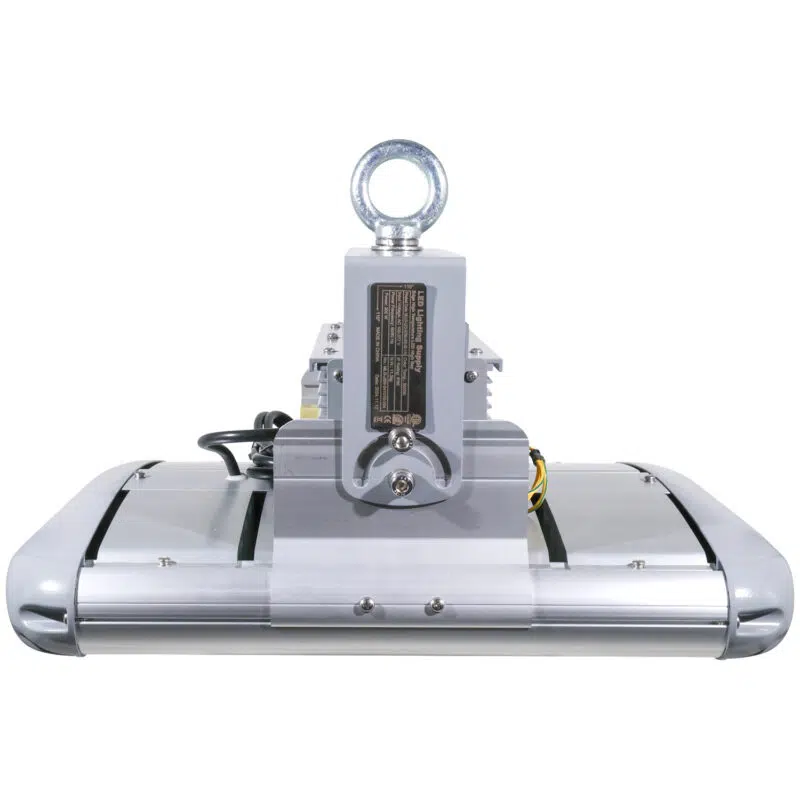 200 Watt LED High Temperature Light: side angle view