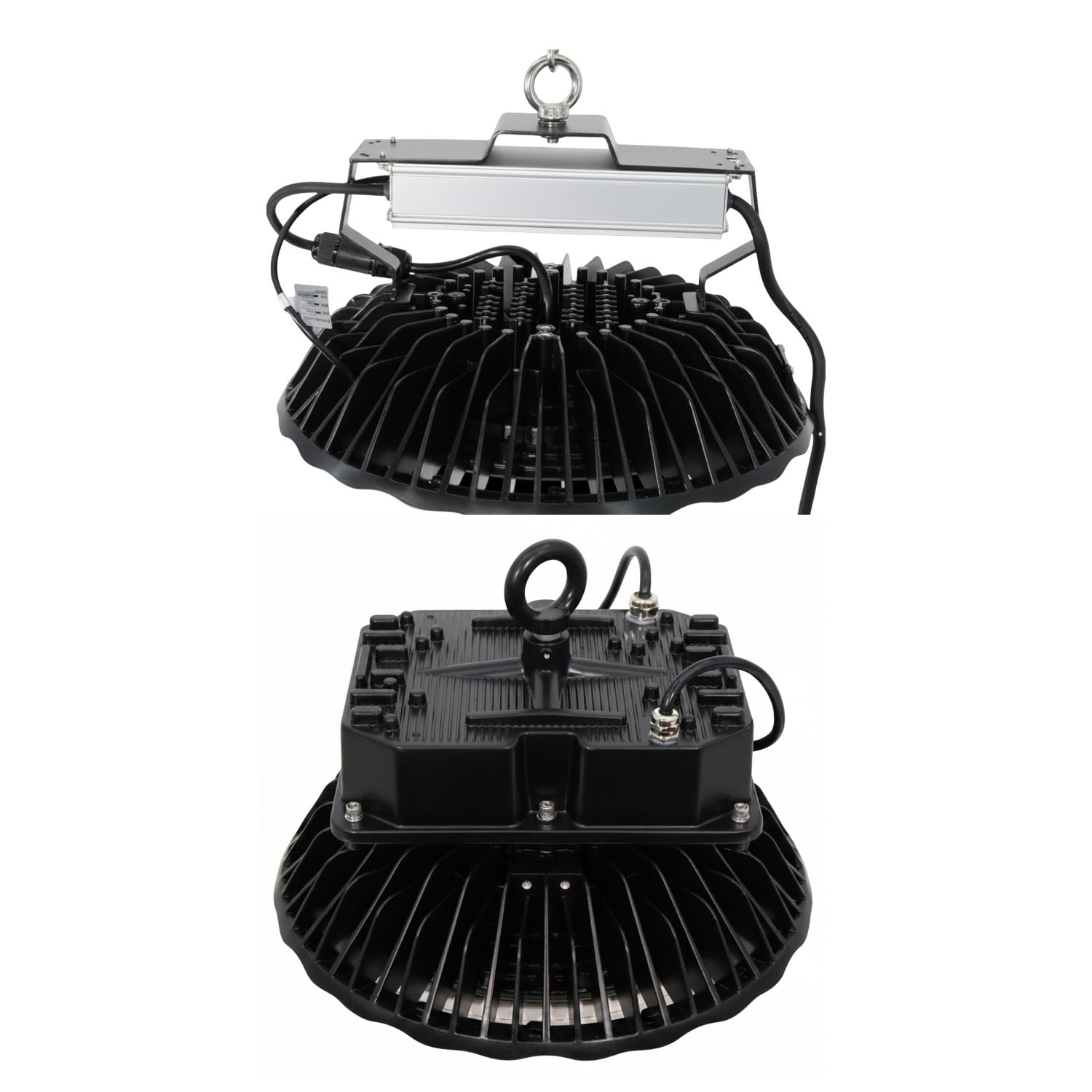 300 Watt UFO LED High Bay: front view