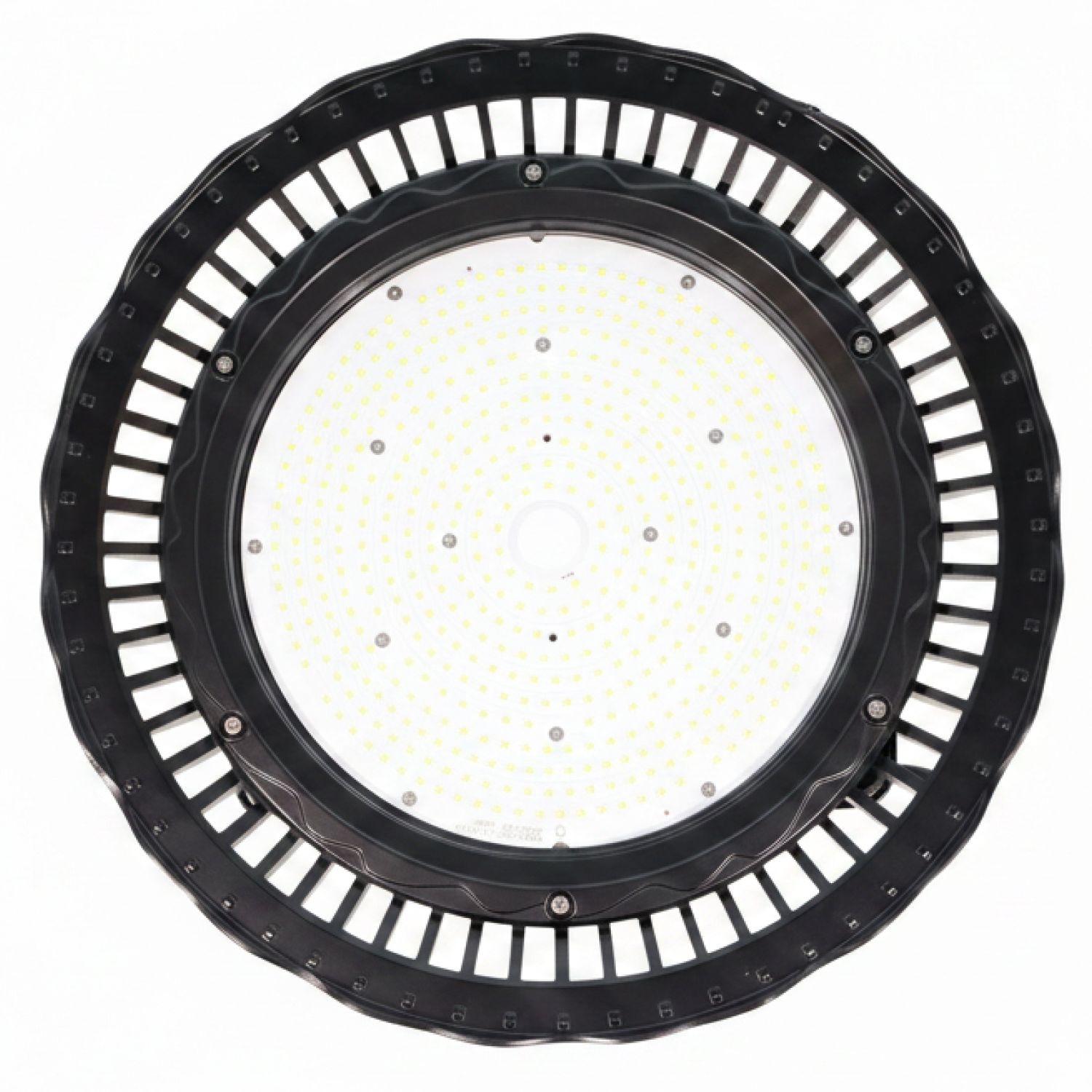 300 Watt UFO LED High Bay: looking up view
