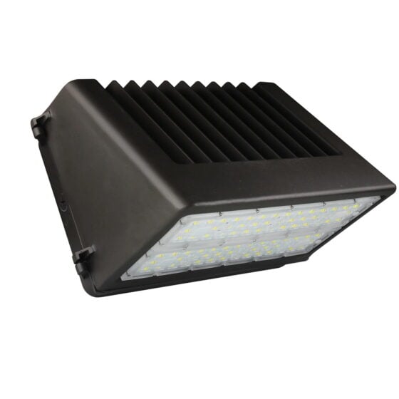 80 Watt LED Full Cutoff Wall Pack: front view