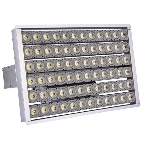 300 Watt LED High Temperature Light: product image showing side angle
