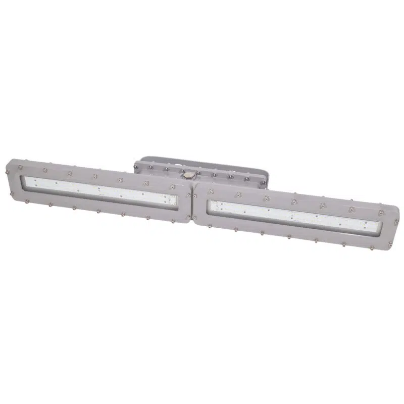 40 Watt Explosion Proof Linear LED Light: lens angle view
