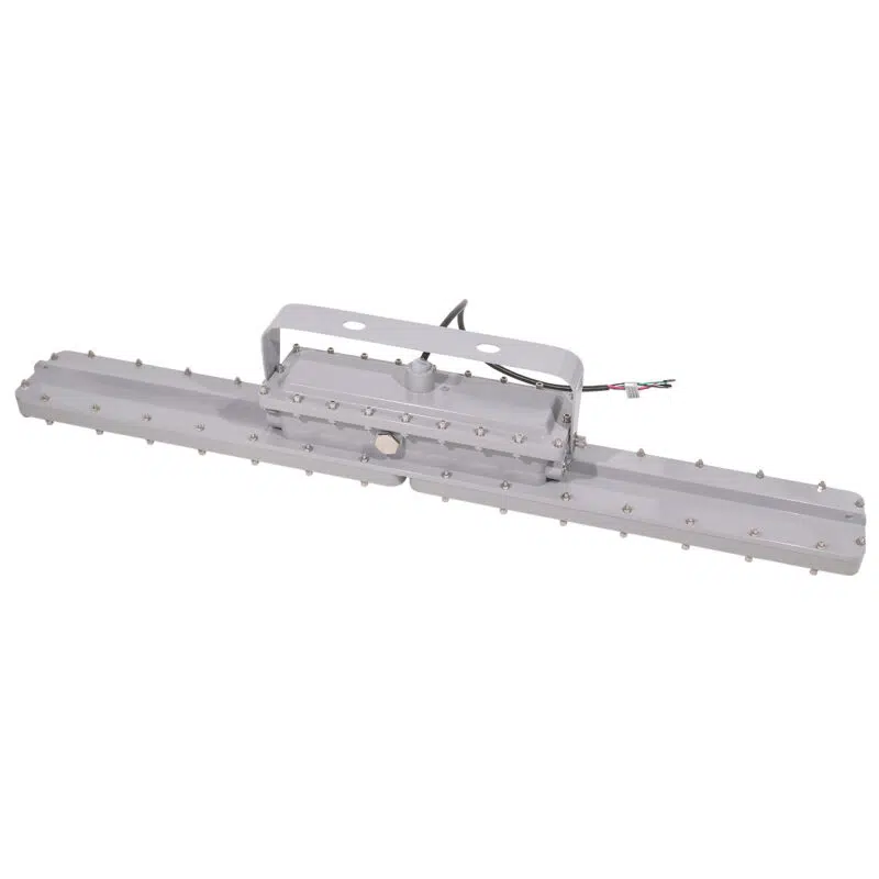 40 Watt Explosion Proof Linear LED Light: top angle view