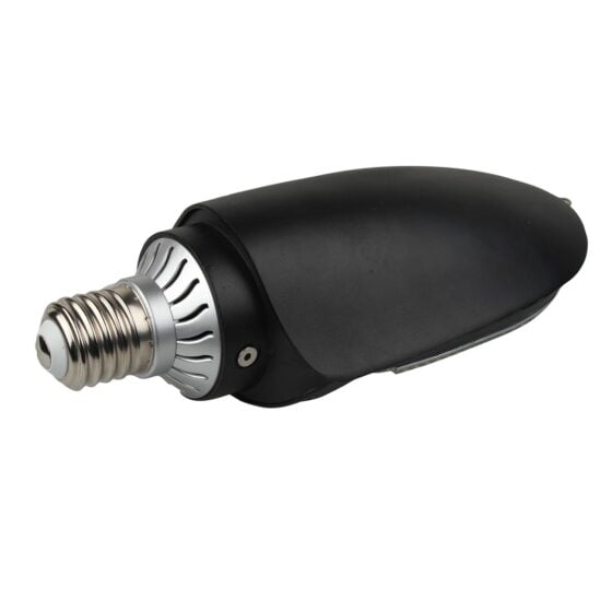 75 / 95 / 115 Wattage Adjustable LED Street Light Retrofit Lamp: angled view