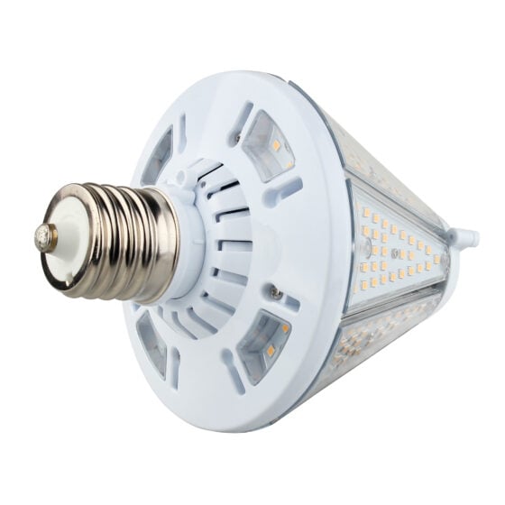 30 Watt Post Top LED Retrofit: close-up of base