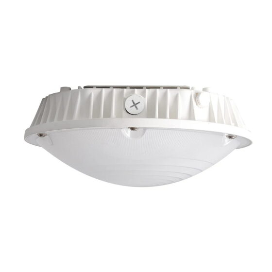 30 / 40 / 60 Watt Adjustable LED Canopy Light: close-up of housing