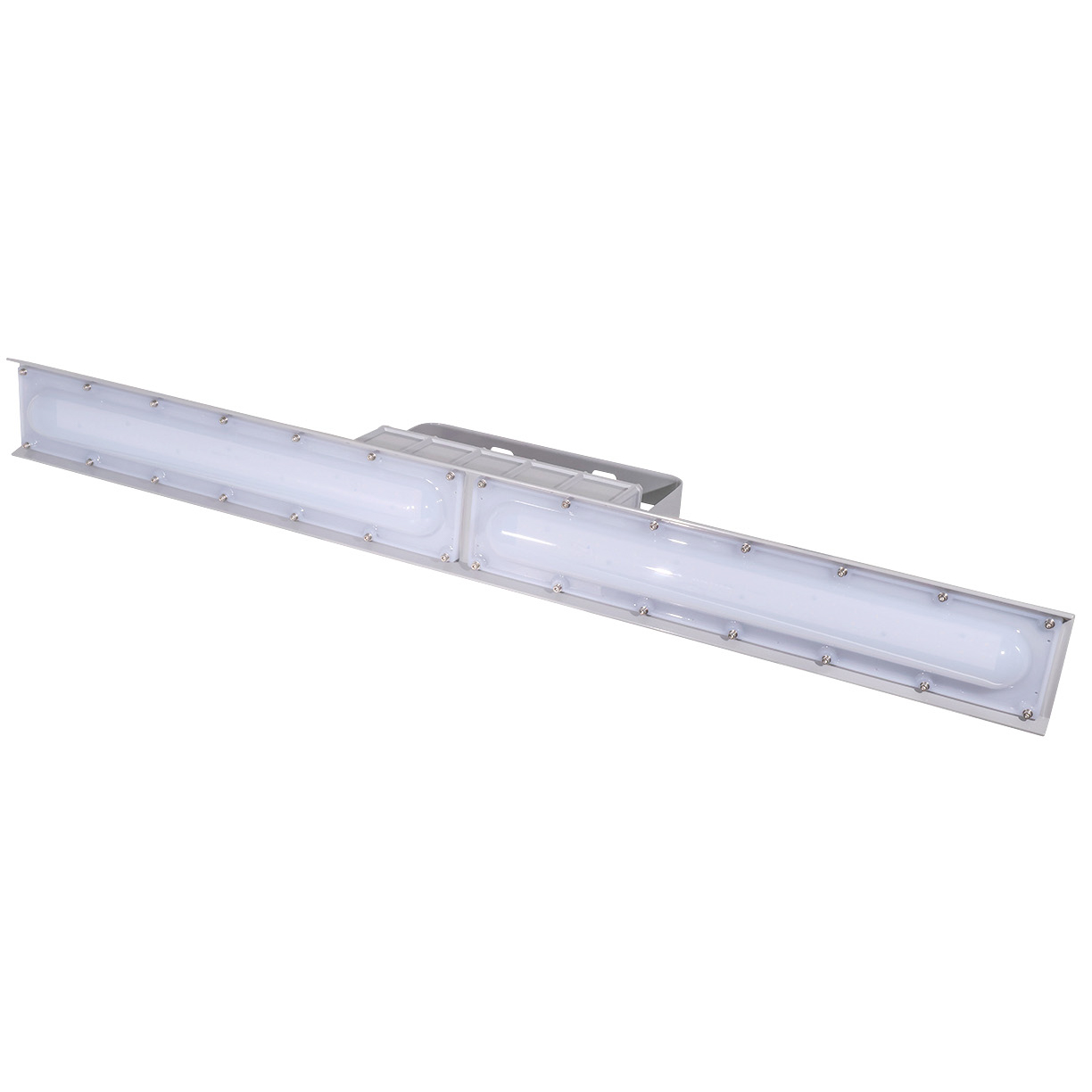 40 Watt Explosion Proof Linear LED Light: lens angle view