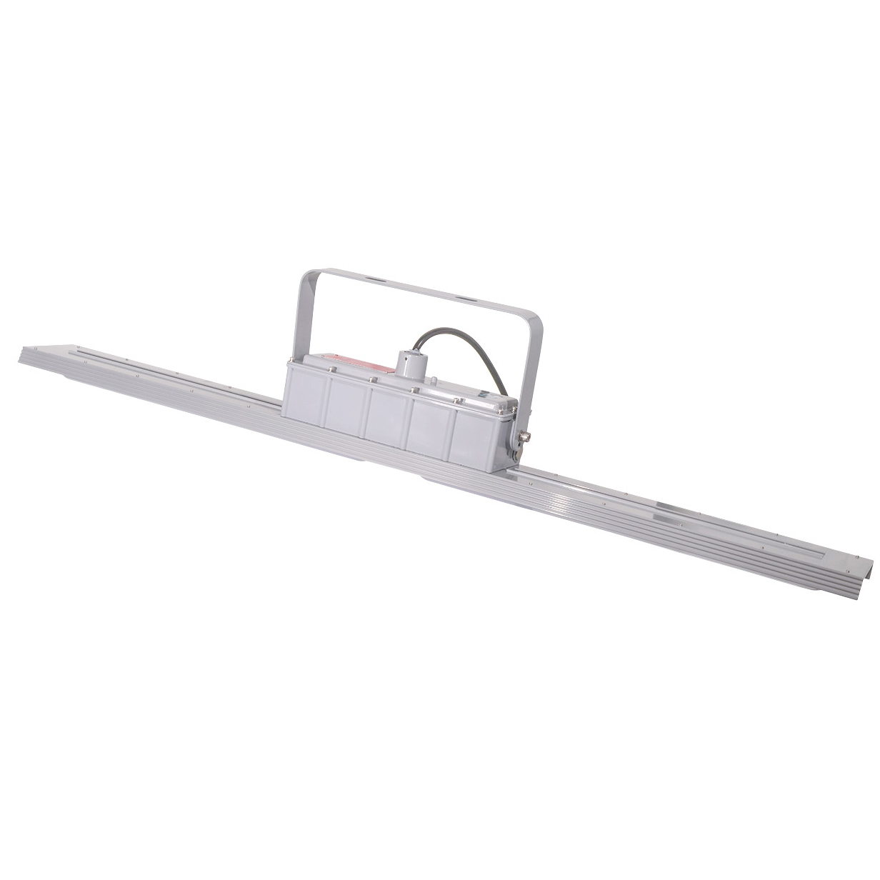 40 Watt Explosion Proof Linear LED Light: side angle view