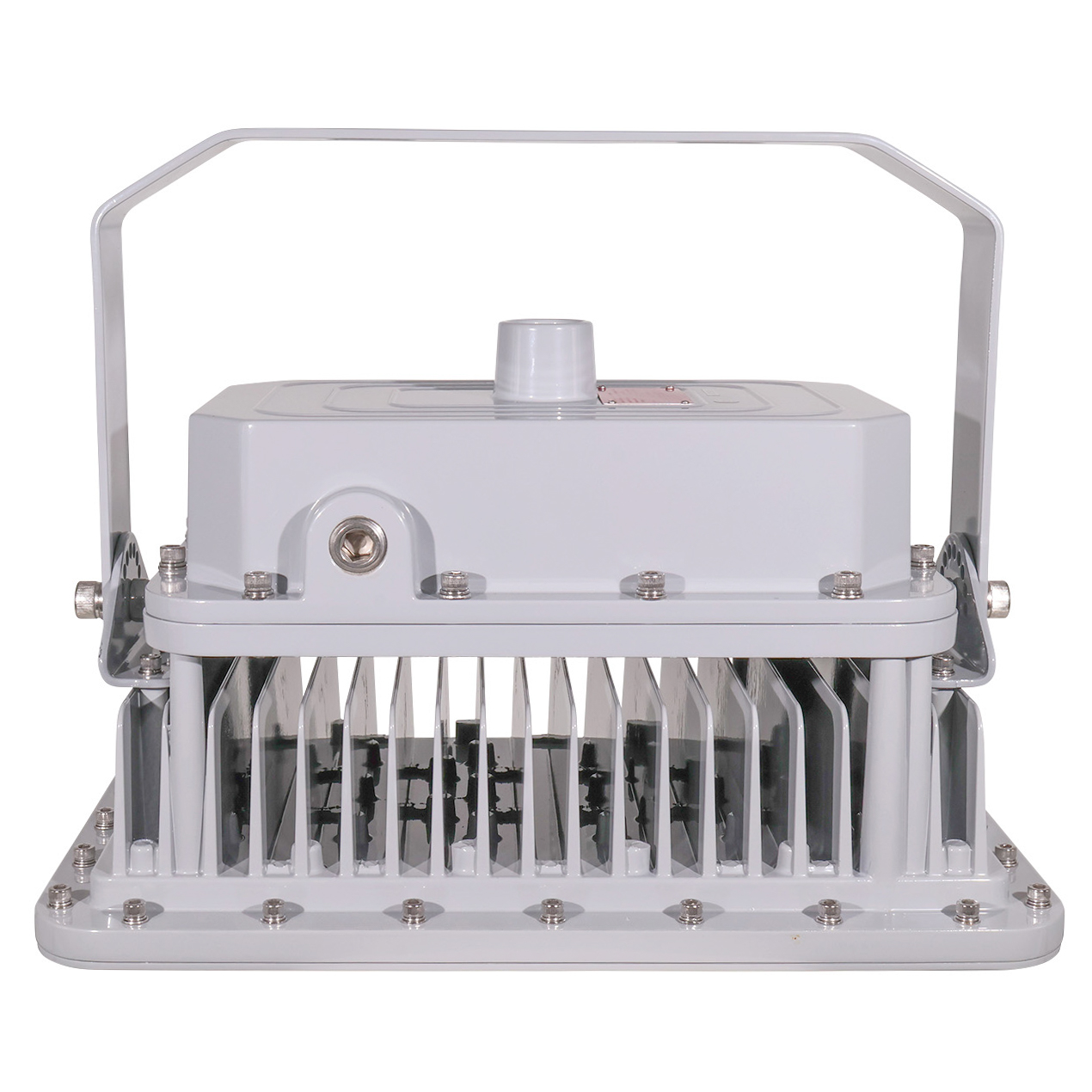 150 Watt Square Explosion Proof LED Light: front view