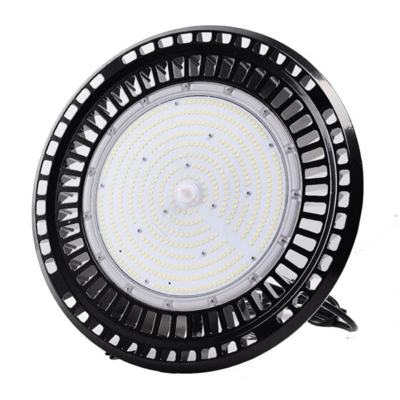 200 Watt LED UFO High Bay: angled view