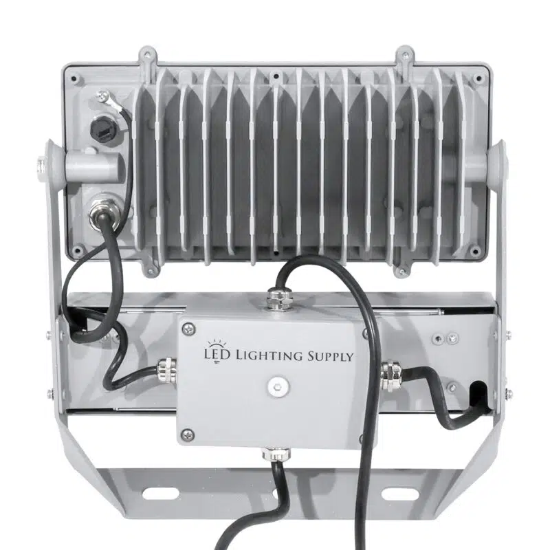 200 Watt LED Area Flood Light: back angle view
