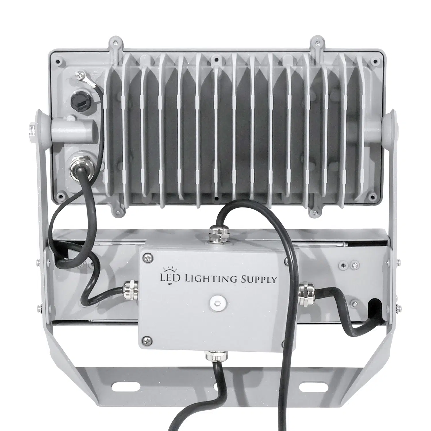 200 Watt LED Area Flood Light: back angle view