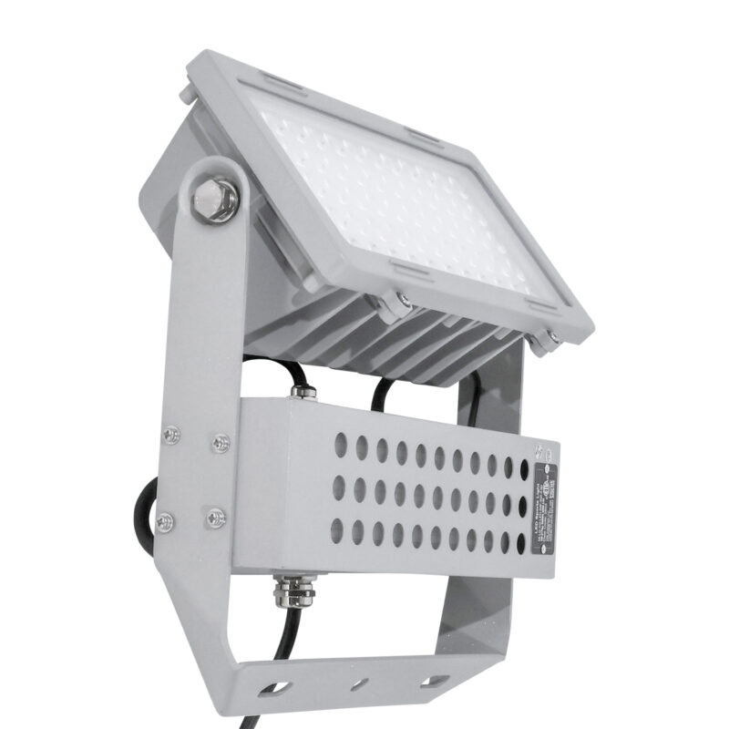 200 Watt LED Area Flood Light: side angle view