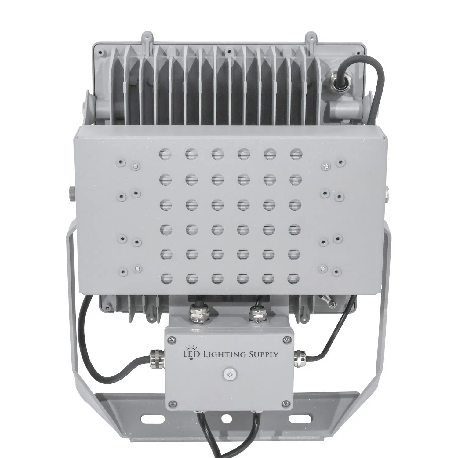400 Watt LED Area Flood Light: back angle view