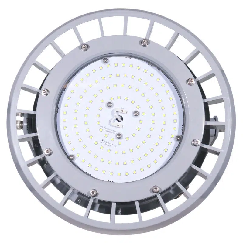 80 Watt Round Explosion Proof LED Light: lens angle