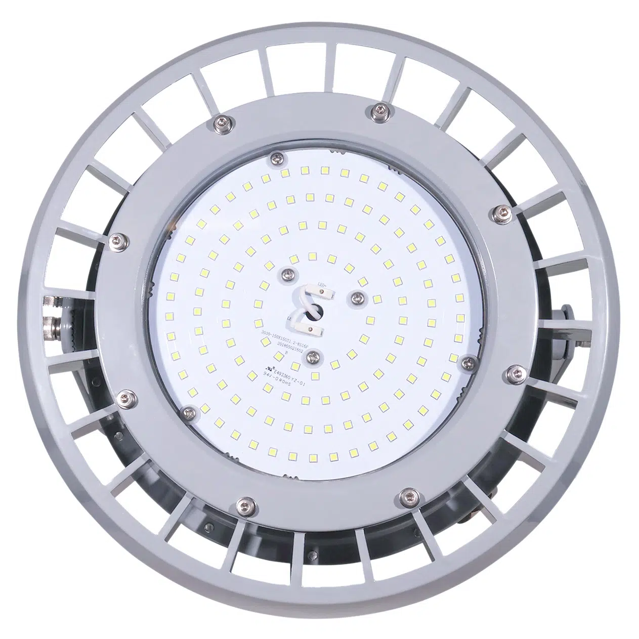 80 Watt Round Explosion Proof LED Light: lens angle