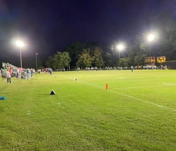 320 / 480 / 640 Watt Adjustable Oval LED Stadium Light: installation view