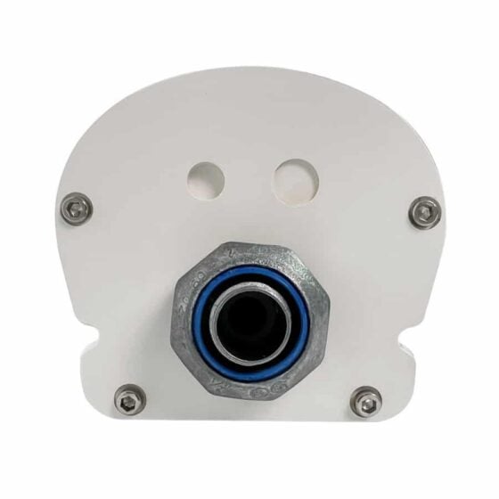 64 / 96 / 120 Watt Adjustable LED Vapor Tight Light: end view
