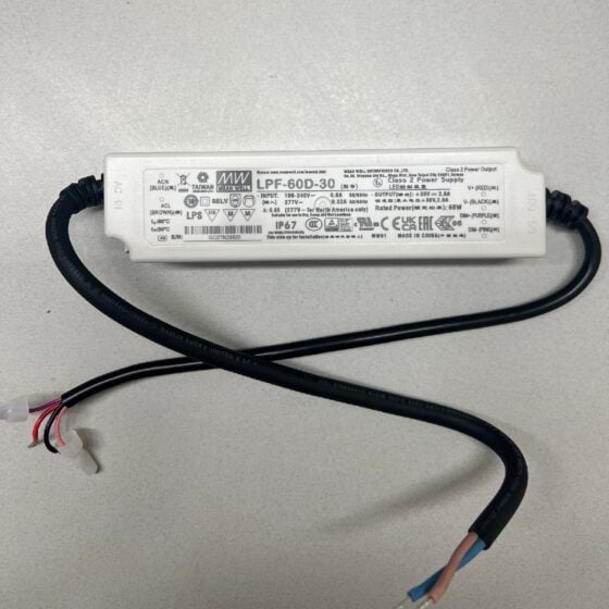 60 Watt Mean Well LED Driver: product image