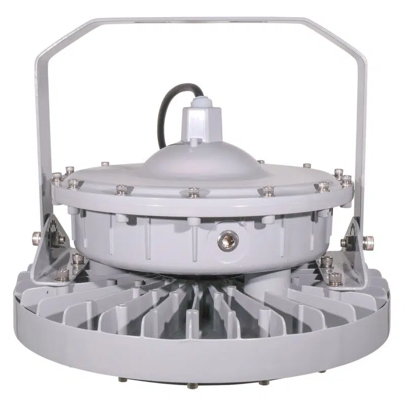 100 150 200 Watt Round C1D1 Explosion Proof Led Side View