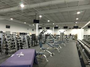 Gym After Conversion to LED
