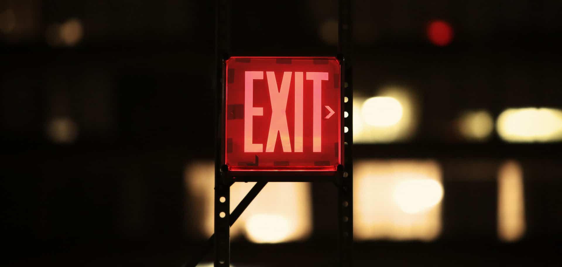 exit sign requirements