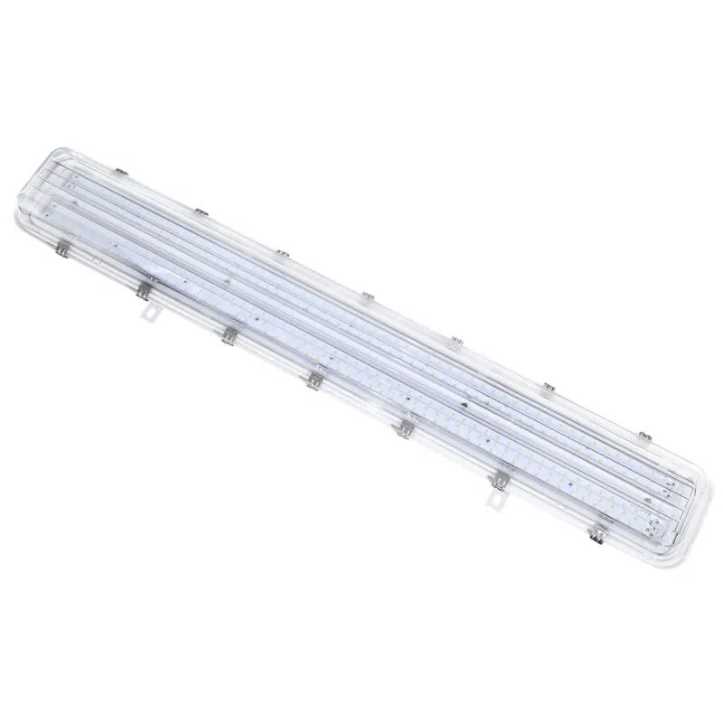 50 Watt Explosion Proof Vapor Tight LED Light: lens angle view