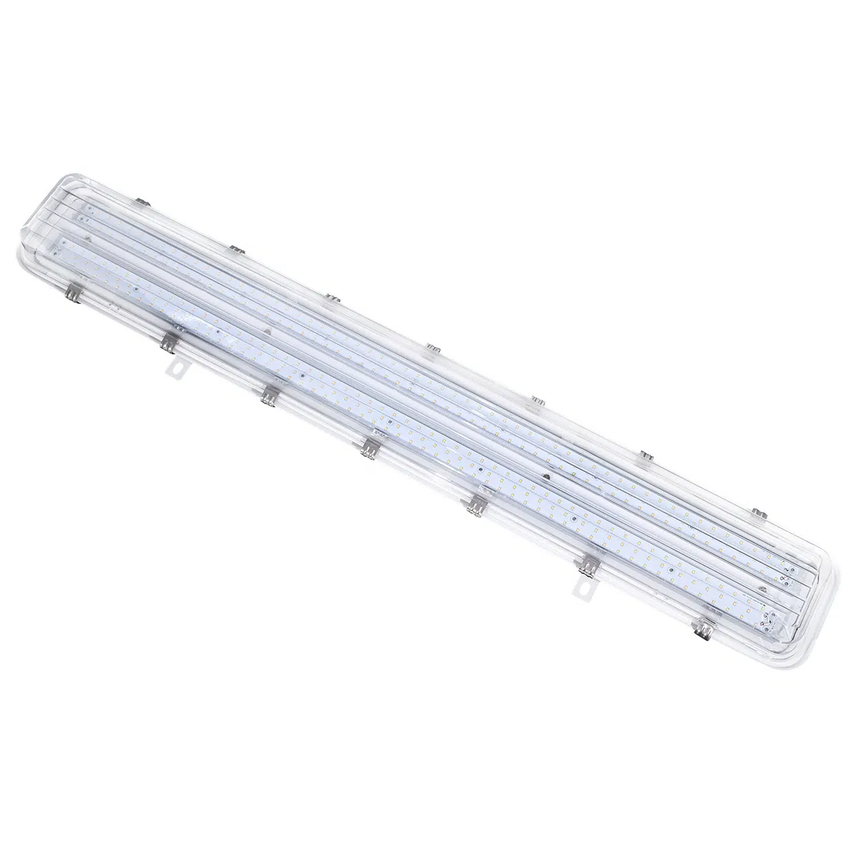 50 Watt Explosion Proof Vapor Tight LED Light: lens angle view