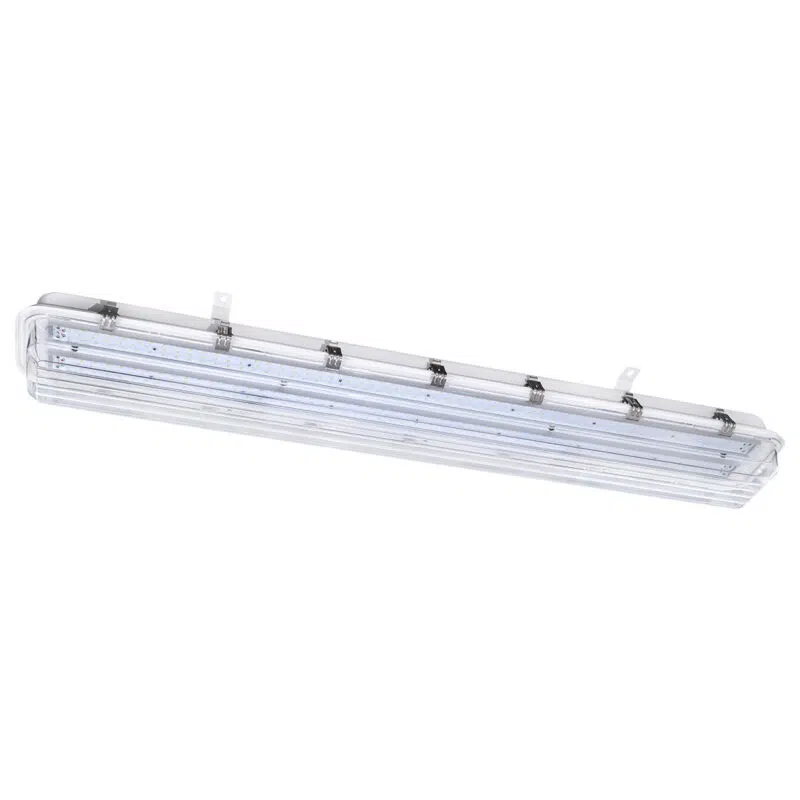 50 Watt Explosion Proof Vapor Tight LED Light: side angle view