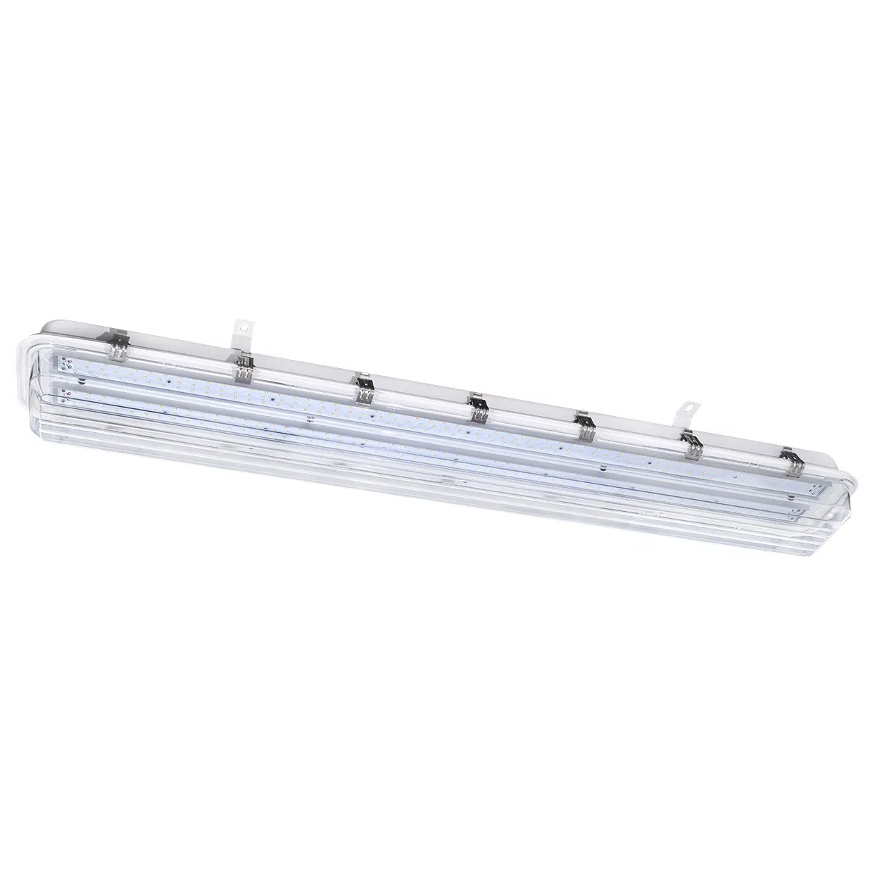 50 Watt Explosion Proof Vapor Tight LED Light: side angle view