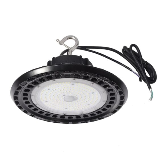200 Watt LED UFO High Bay: close-up of mounting hook