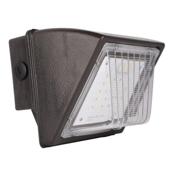 90 Watt Semi Cutoff LED Wall Pack: front view