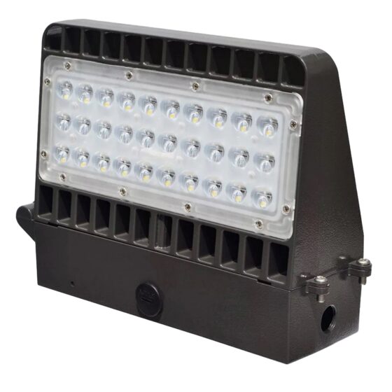 100 Watt Full Cutoff LED Wall Pack: front view