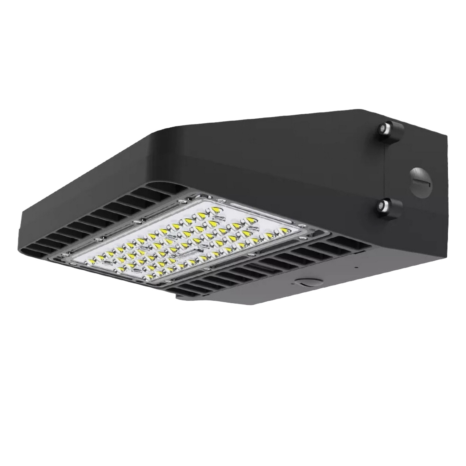 thumbnail image 2 of LEDwholesalers 40W/80W Full Cutoff LED Wall Pack – Outdoor Light Fixture, UL, 5000K Daylight, Dark Bronze 2 of 3