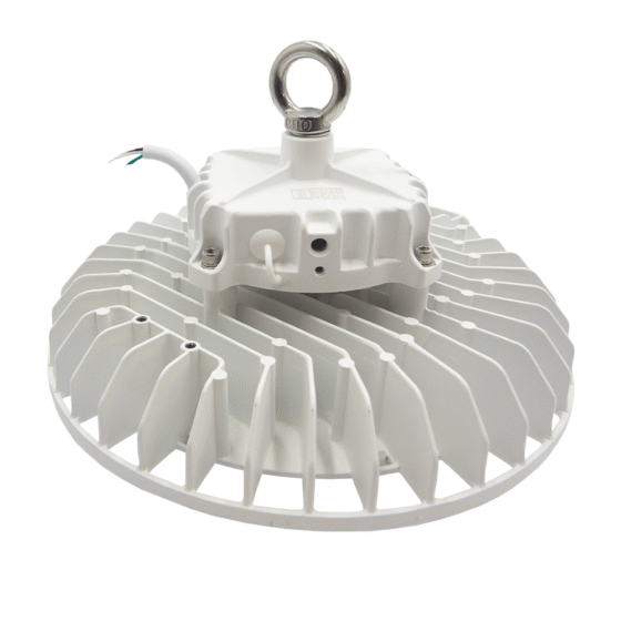 100 / 120 / 150 / 200 Watt Adjustable LED UFO High Bay: top view