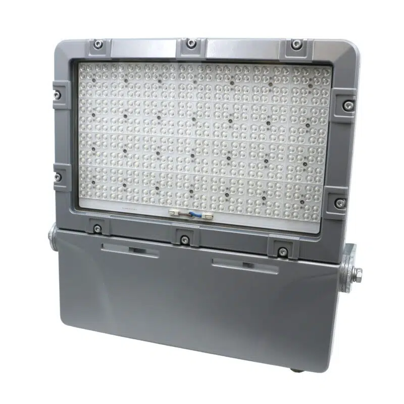 240 Watt Led Explosion Proof Flood Light 36,000 Lumens Class 1 Div 2 5000k 100 277v Display