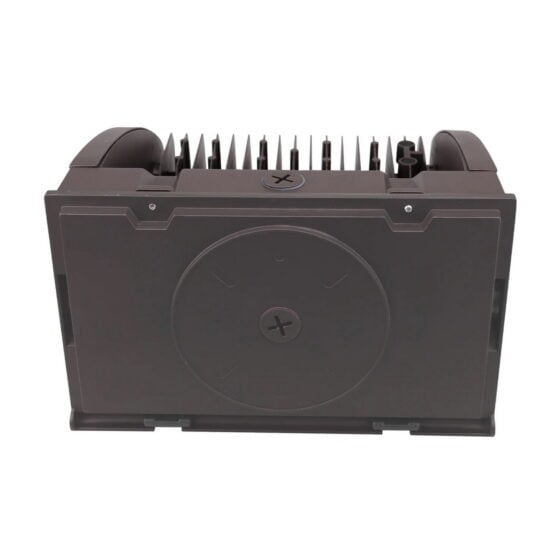 80 Watt Rotatable Full Cutoff LED Wall Pack: angled view