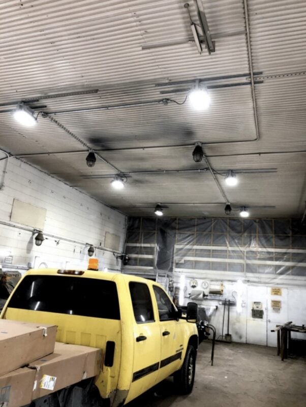 paint booth lighting requirements