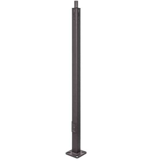 30 Foot Square Steel Light Pole: standard view
