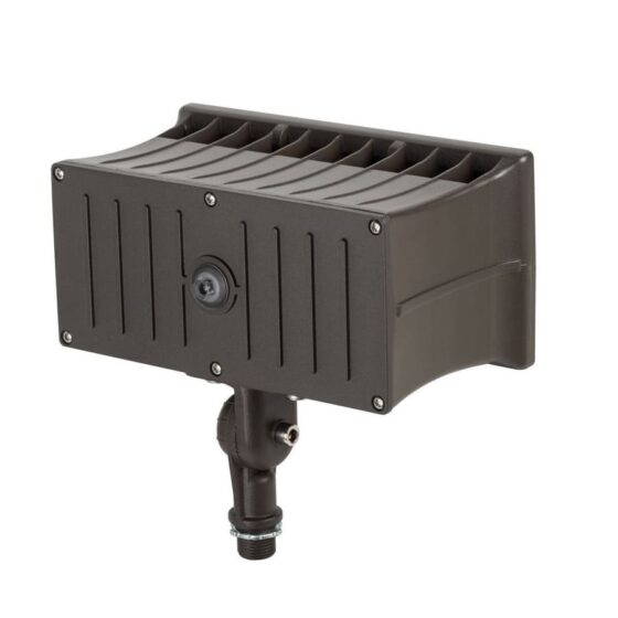 45 Watt LED Flood Light: back view highlighting housing