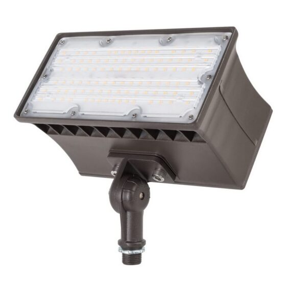 45 Watt LED Flood Light: up view with knuckle mount