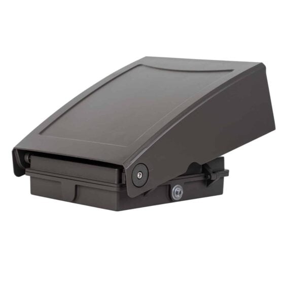 40 / 60 / 80 Watt Adjustable Full Cutoff LED Wall Pack: side view