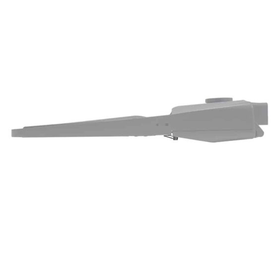 300 Watt LED Shoebox Area Light: front view