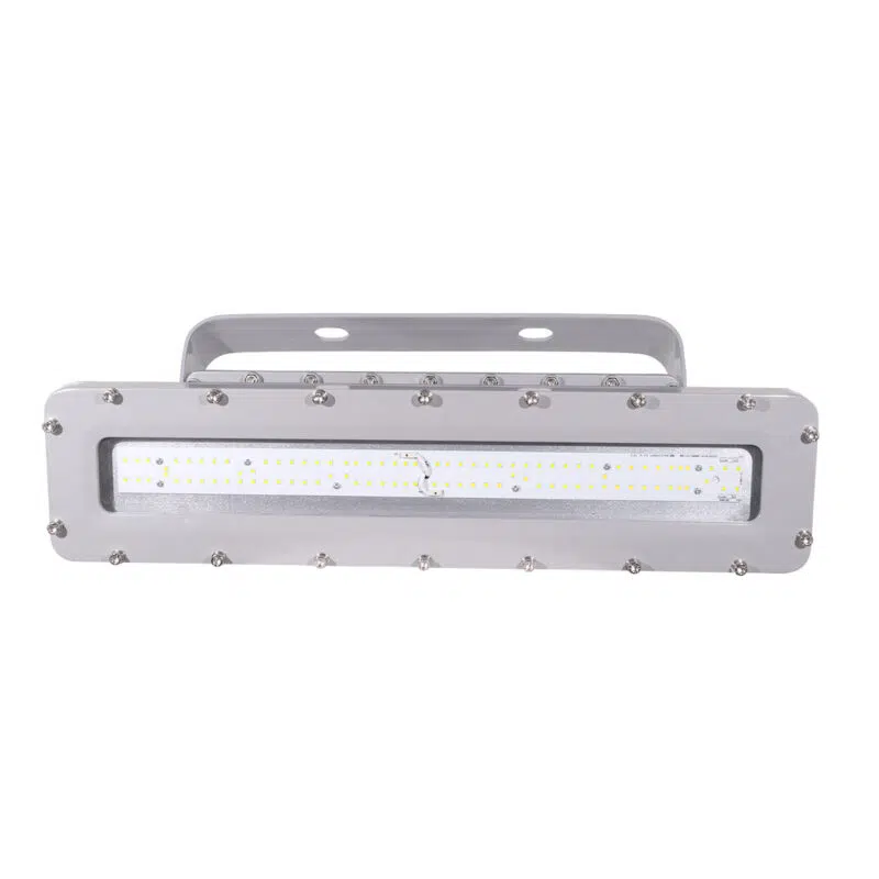 50 Watt Explosion Proof Linear LED Light: lens angle view