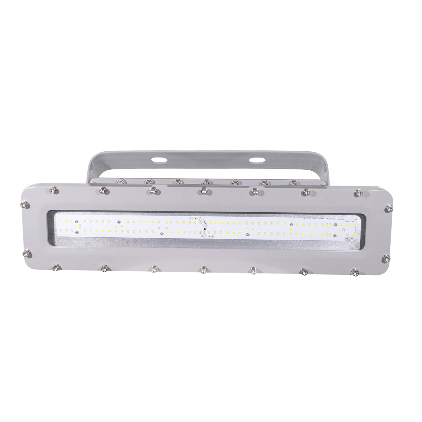 50 Watt Explosion Proof Linear LED Light: lens angle view