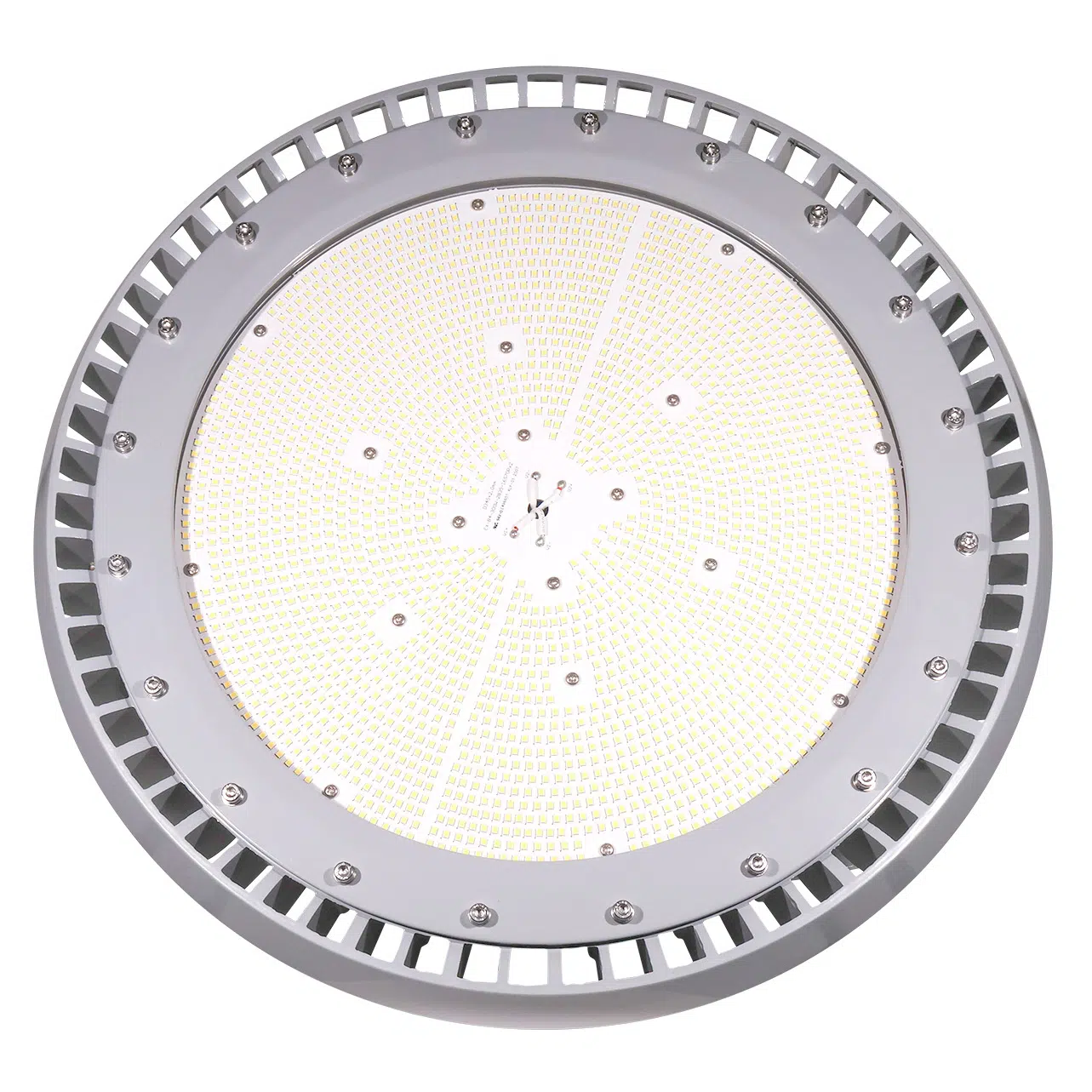 250 Watt Explosion Proof Round LED Light: lens view