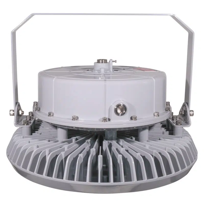 250 Watt Explosion Proof Round LED Light: side view