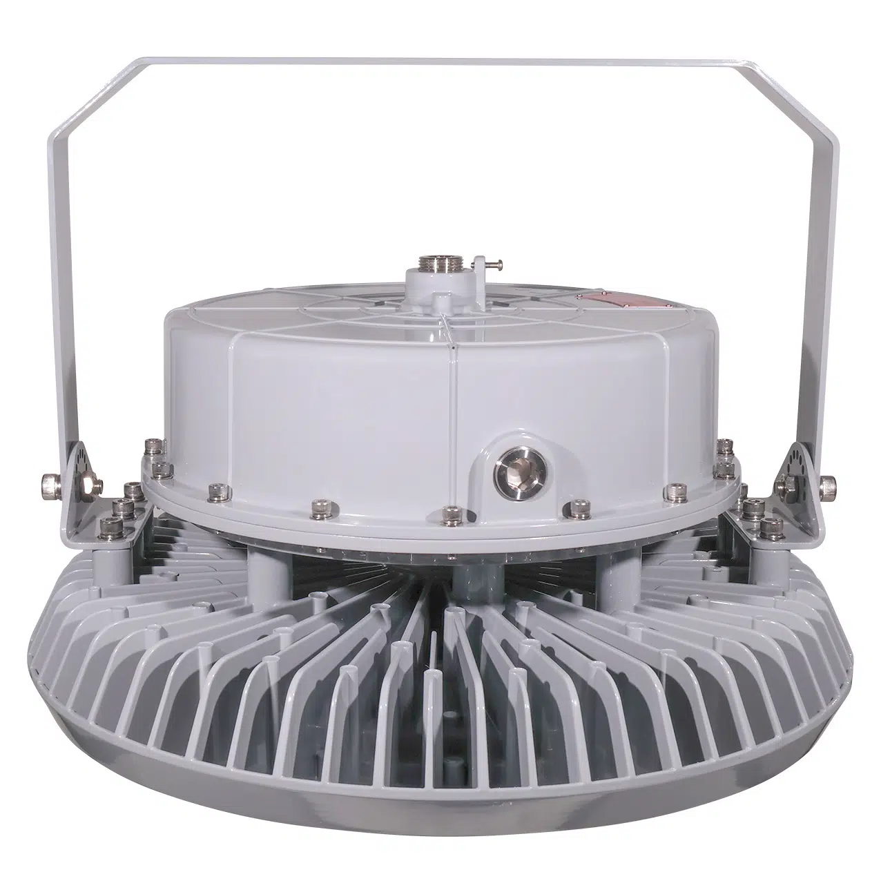 250 Watt Explosion Proof Round LED Light: side view